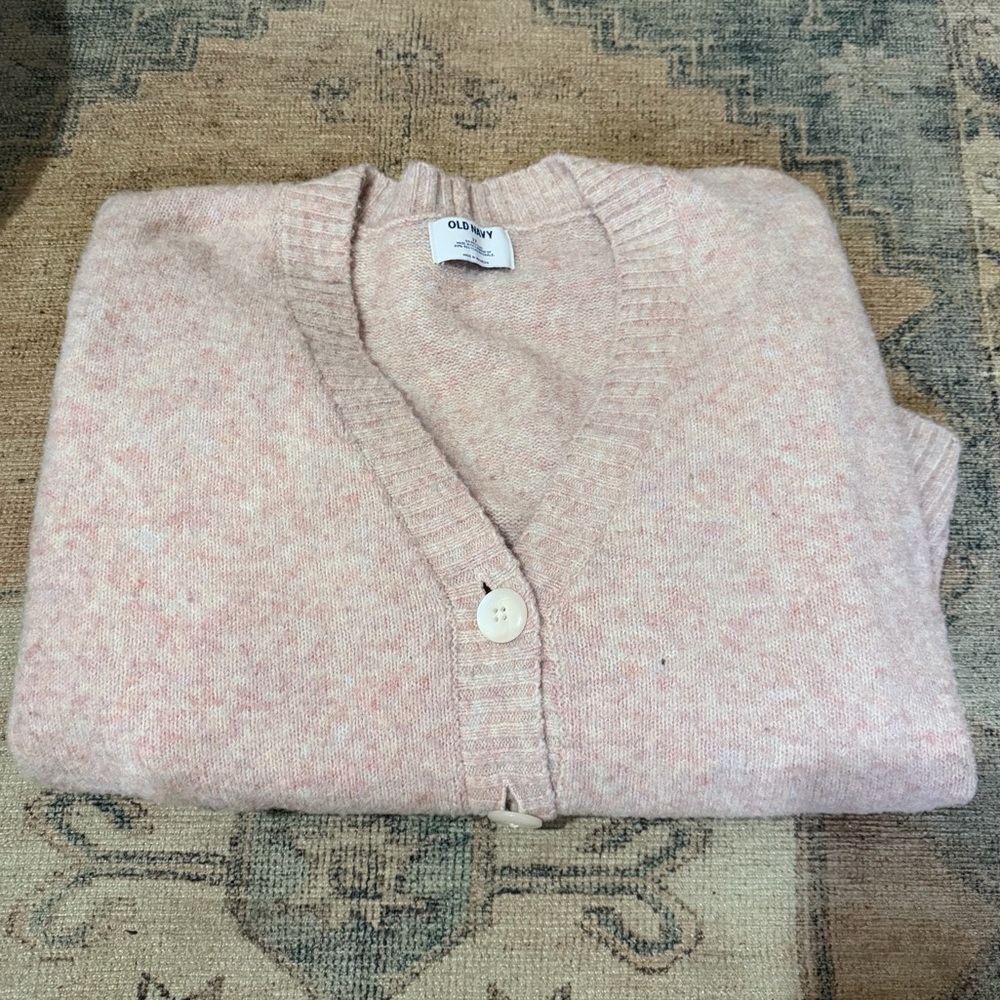 Old Navy Light Pink Women's Cardigan Sweater